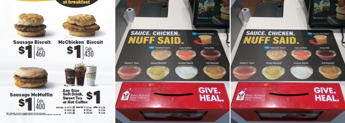 McDonald's Menu