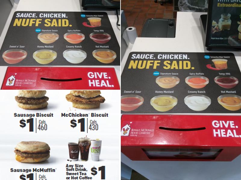McDonald's Menu