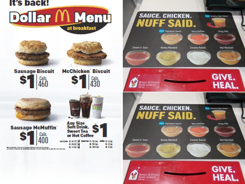 McDonald's Menu