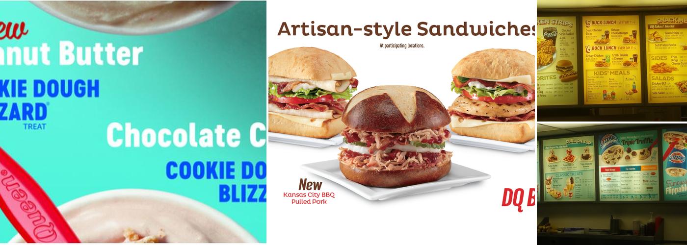 Dairy Queen Grill & Chill Menu