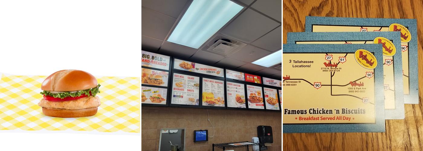 Bojangles Menu