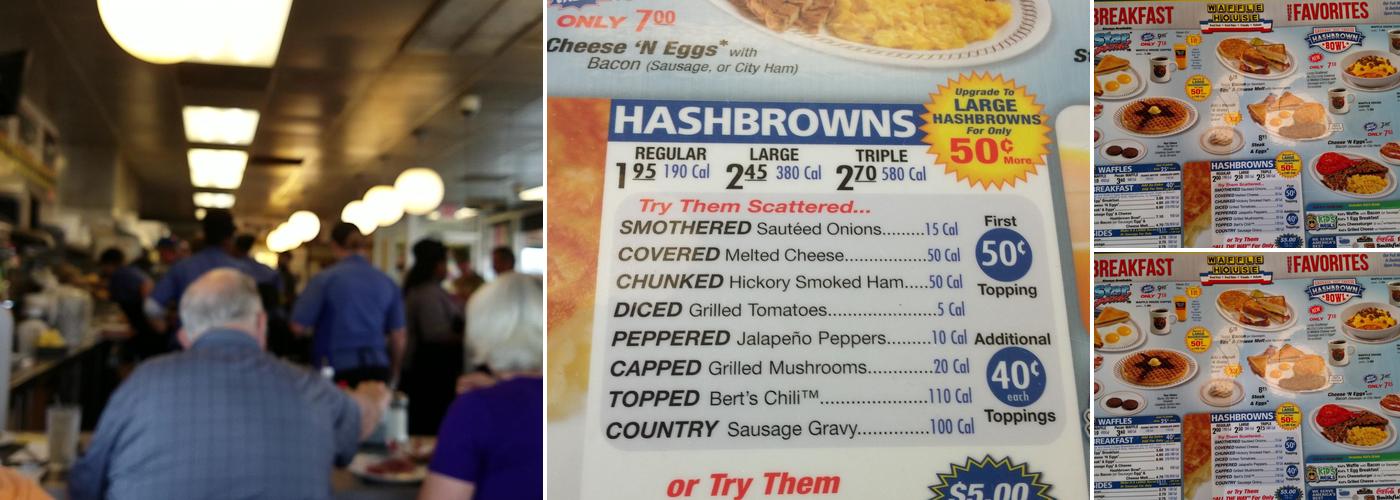 Waffle House Menu