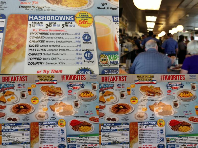 Waffle House Menu