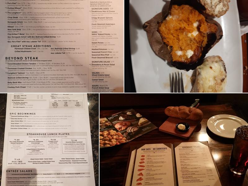 LongHorn Steakhouse Menu