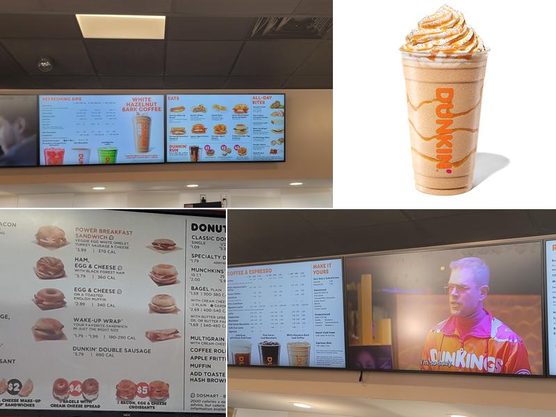 Dunkin' Menu