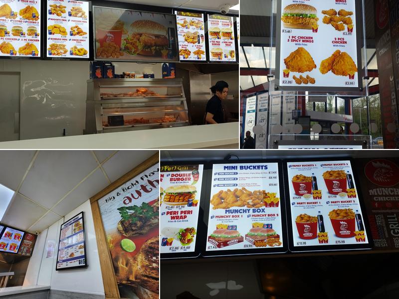 Munchy Chicken Basildon Menu