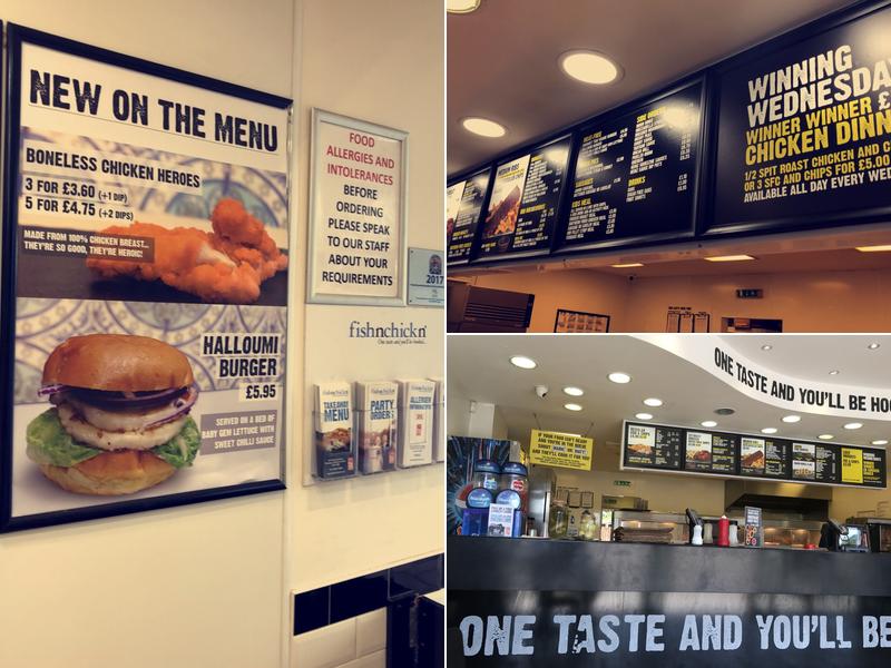 fishnchickn Shotgate Menu