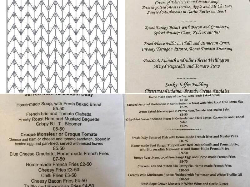 Bounty Inn Menu