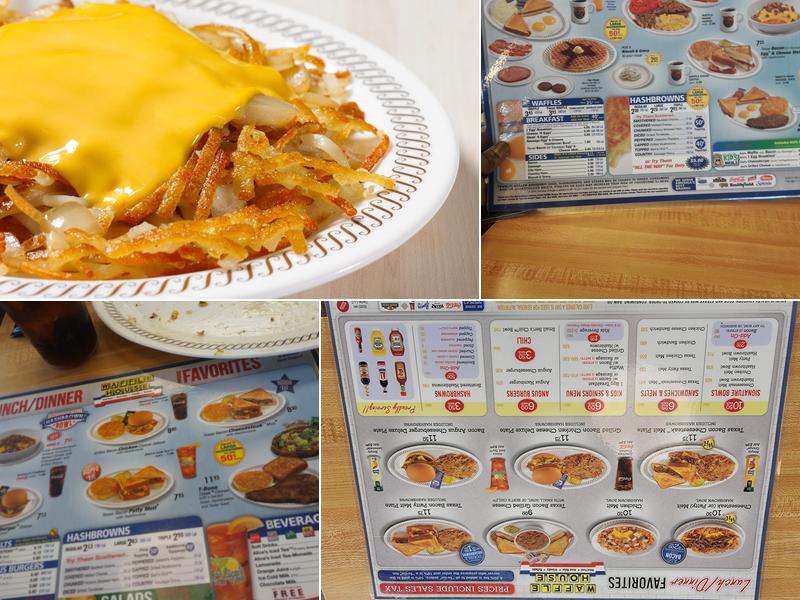 Waffle House Menu