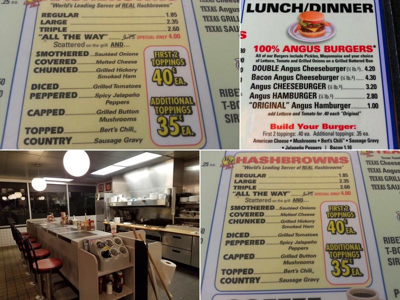 Waffle House Menu