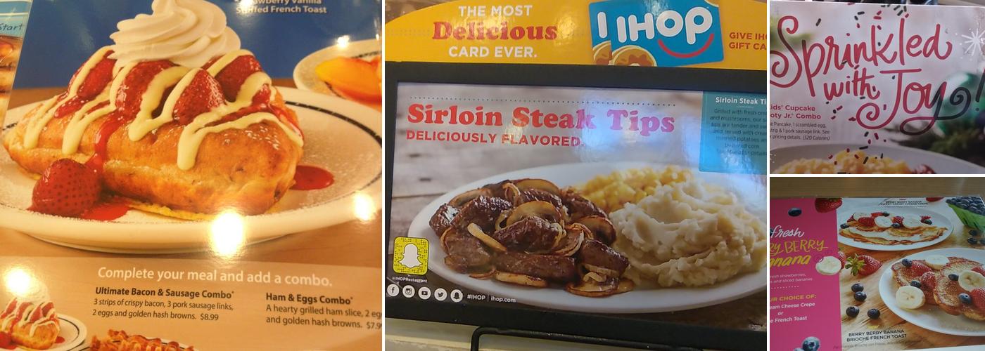 IHOP Menu