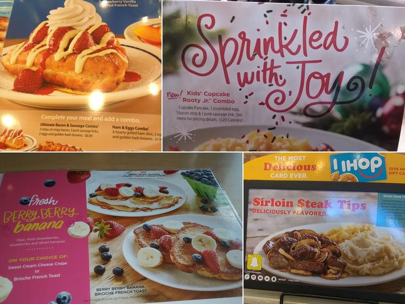 IHOP Menu
