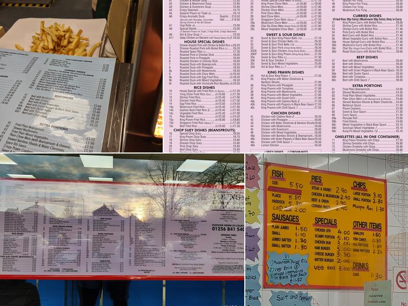 Youngs Fish Bar, Basingstoke (No Delivery Currently) Menu