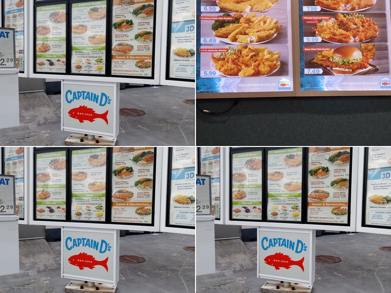 Captain D's Menu