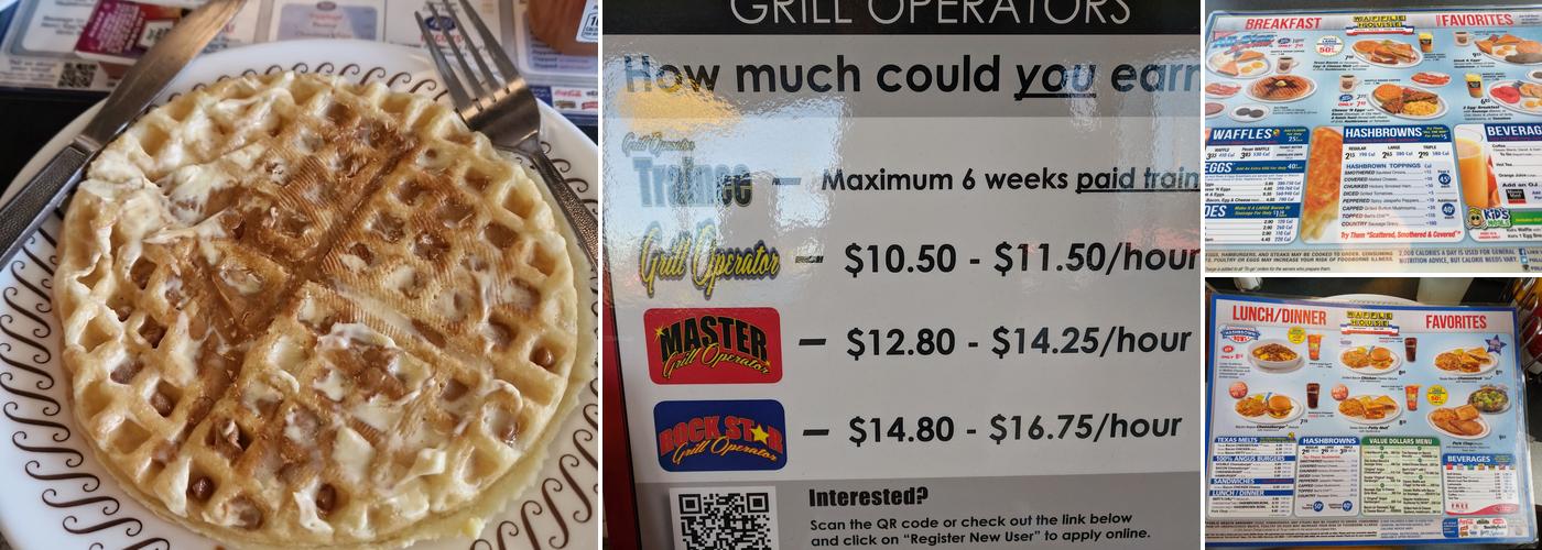 Waffle House Menu
