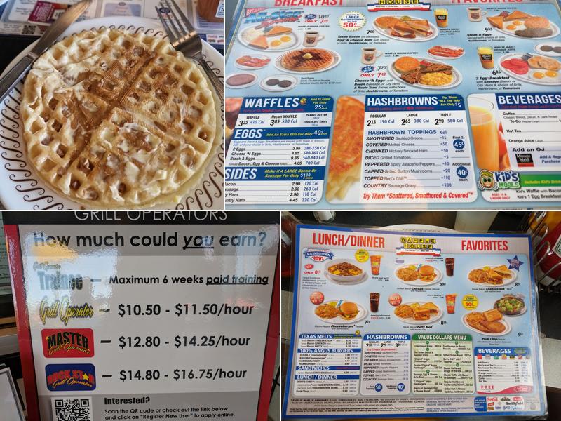 Waffle House Menu