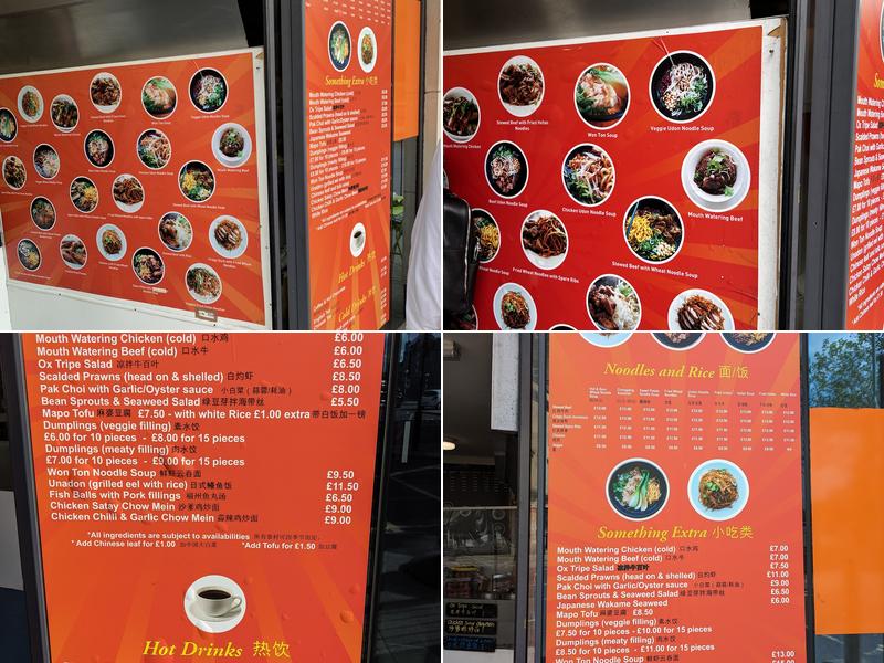 Chilli Family Noodles Menu