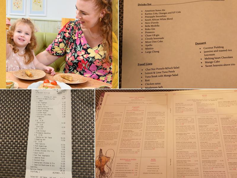 Giggling Squid - Bath Menu