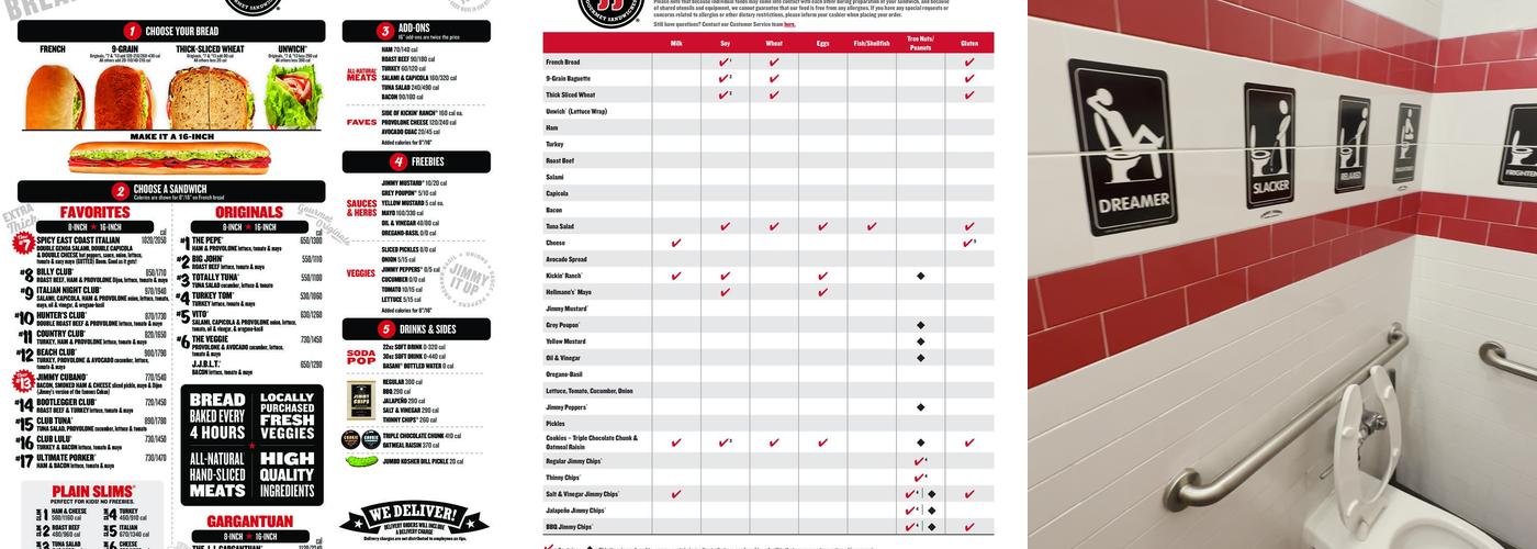 Jimmy John's Menu