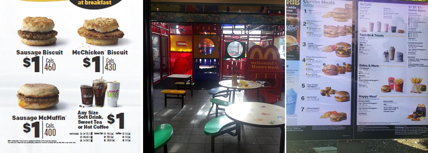 McDonald's Menu