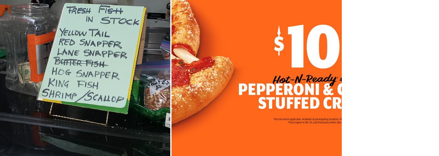 Little Caesars Pizza Menu