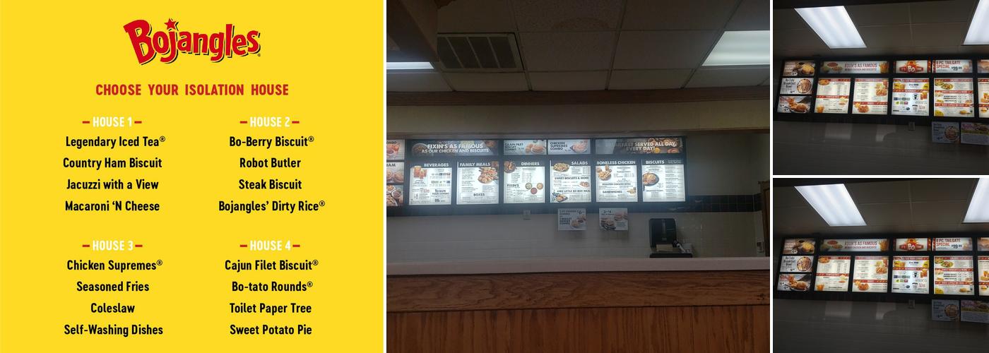 Bojangles Menu