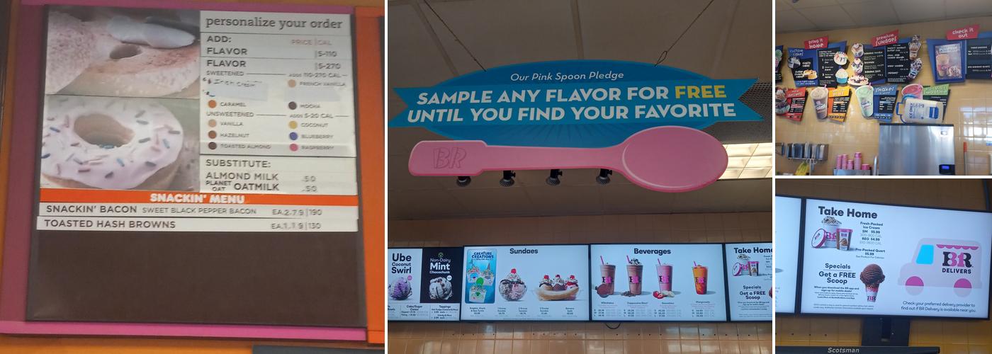 Dunkin' Menu