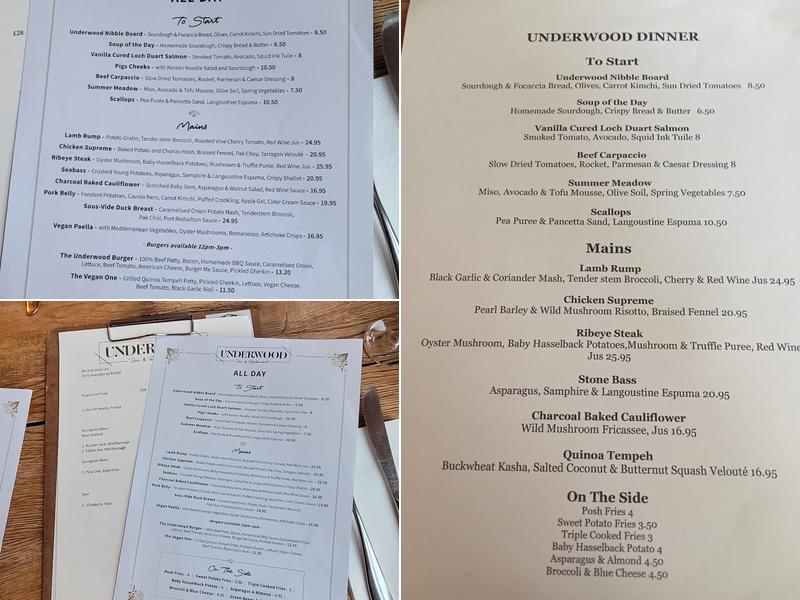 The Hive Bar & Kitchen Menu