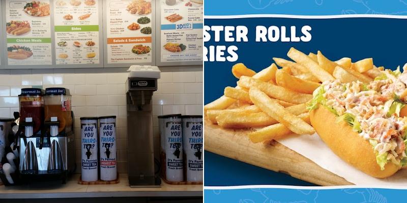 Captain D's Menu