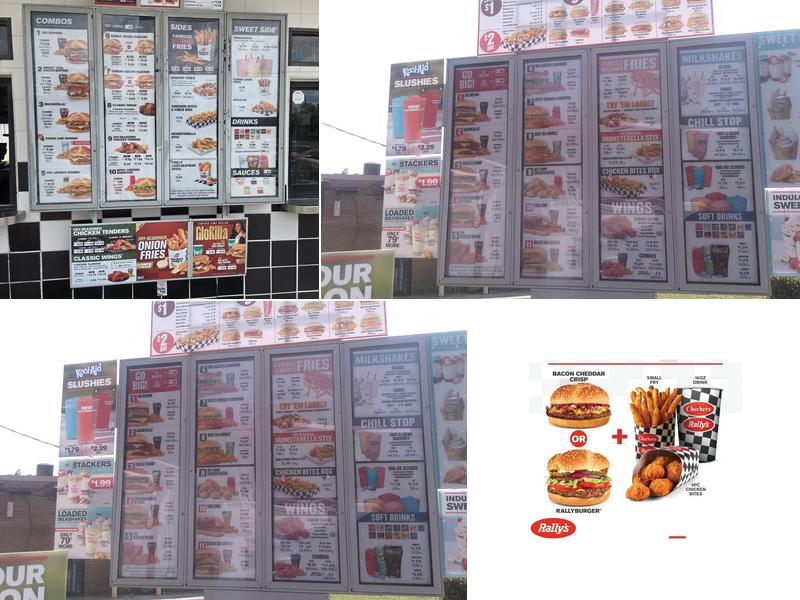 Checkers Menu
