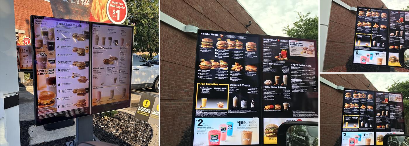 McDonald's Menu