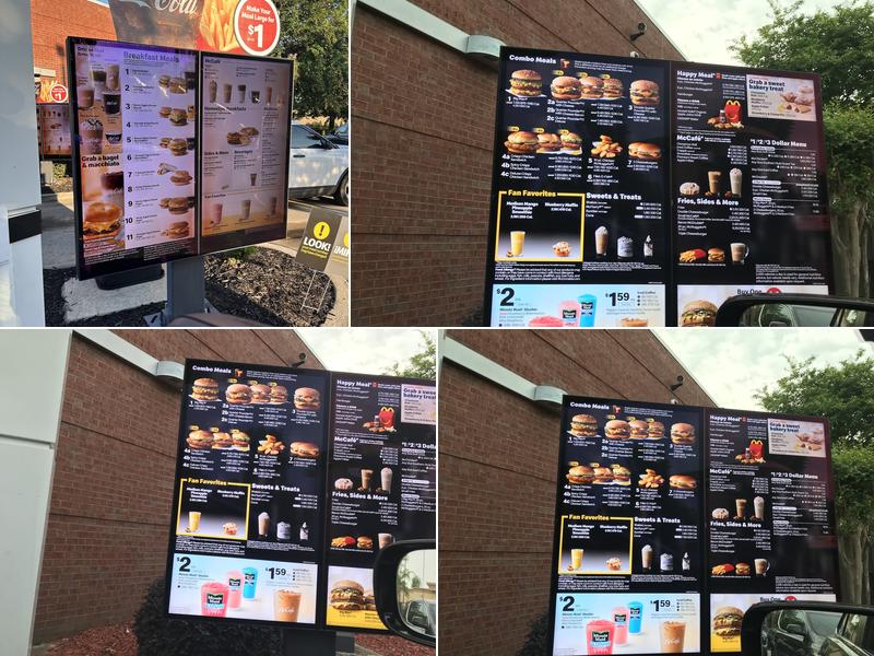 McDonald's Menu