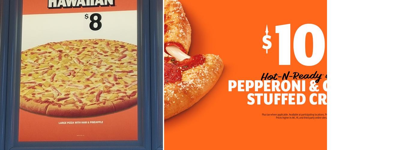 Little Caesars Pizza Menu