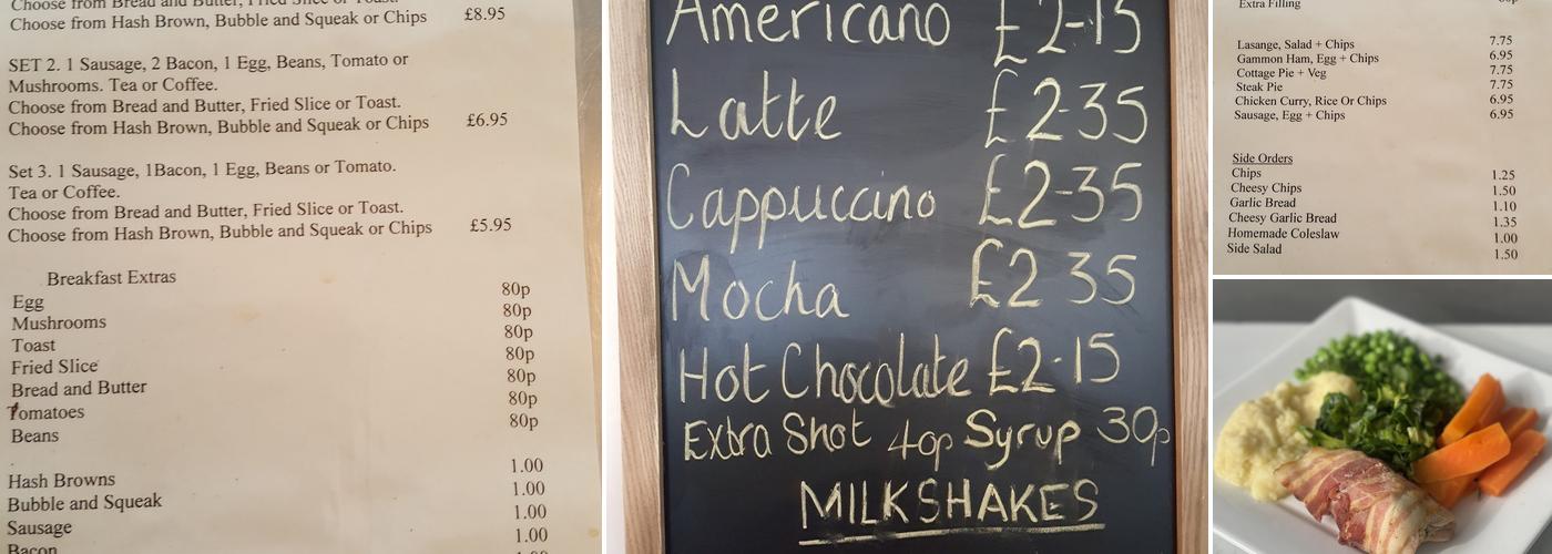 Merry Chest Cafe & Bar Menu