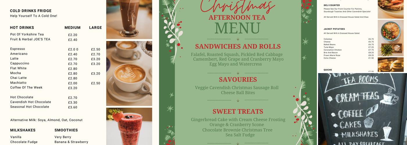 The Cavendish Bearsted Menu