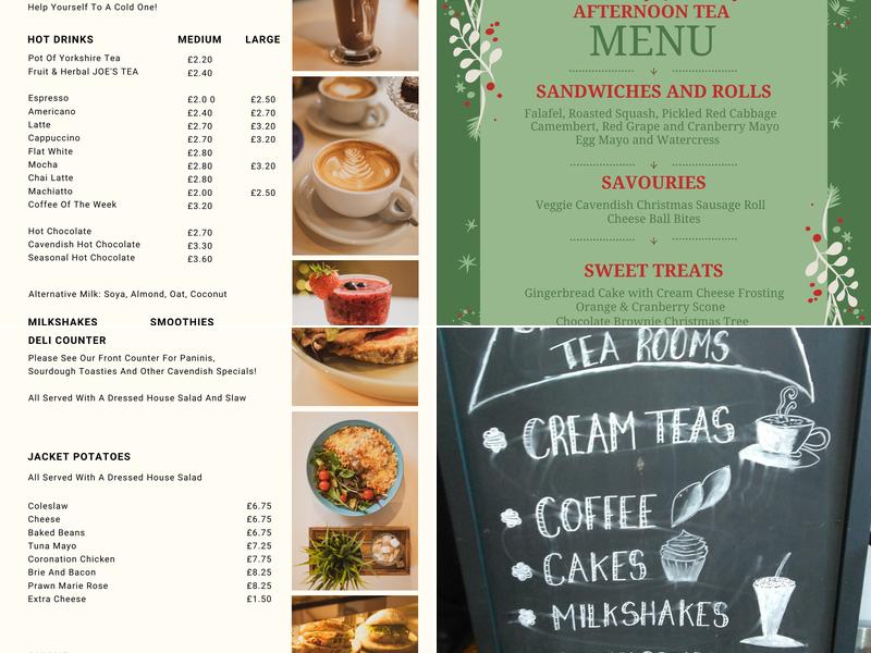 The Cavendish Bearsted Menu