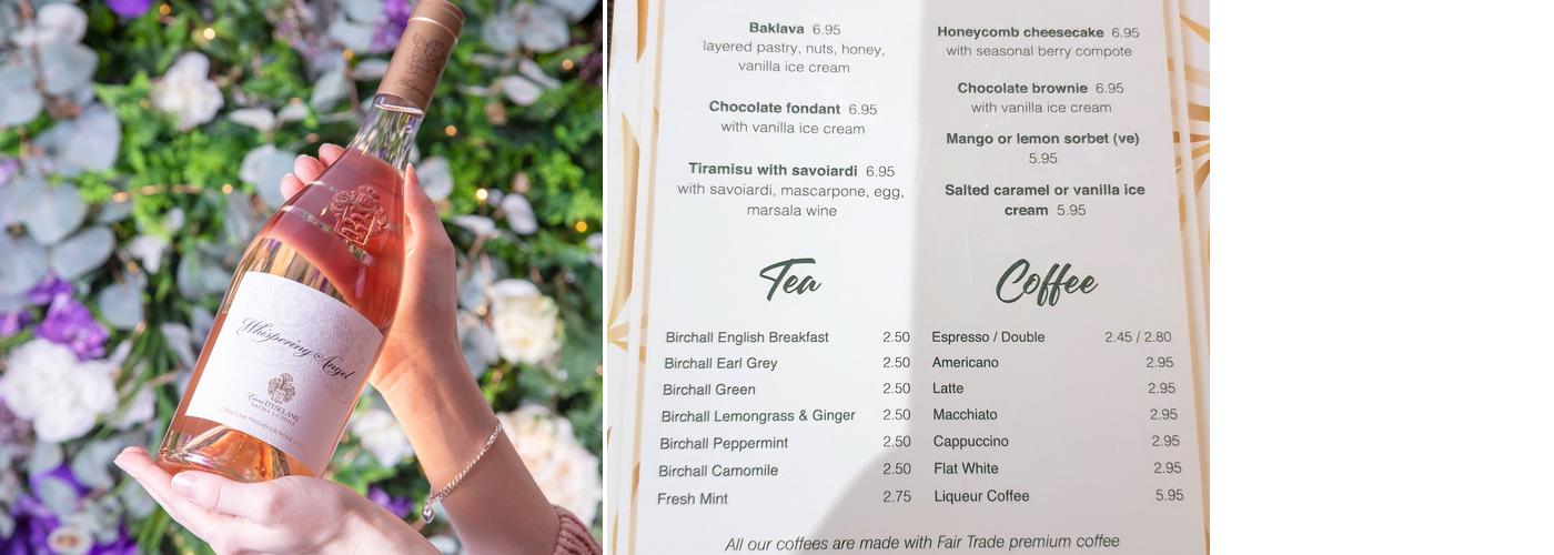 Agora Beckenham Menu