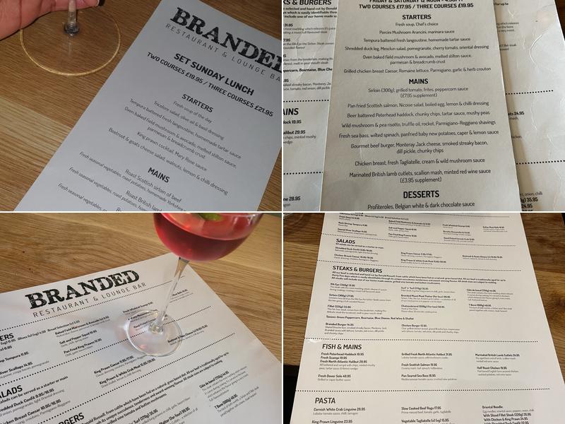 Branded Beckenham Menu