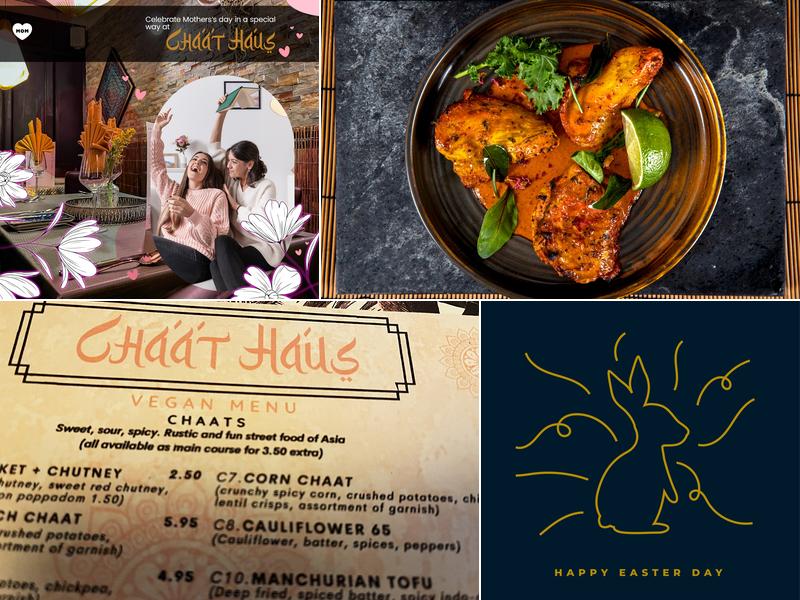 Chaat Haus Menu