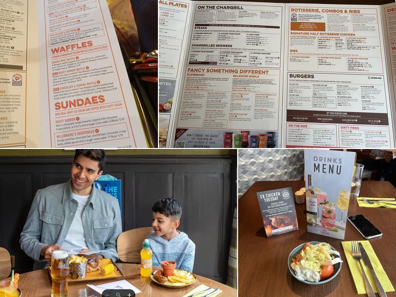 Harvester Orchard Bedford Menu