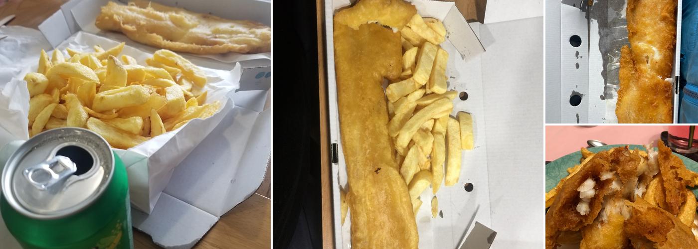 Lakeside fish and chips