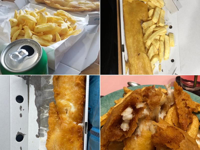 Lakeside fish and chips