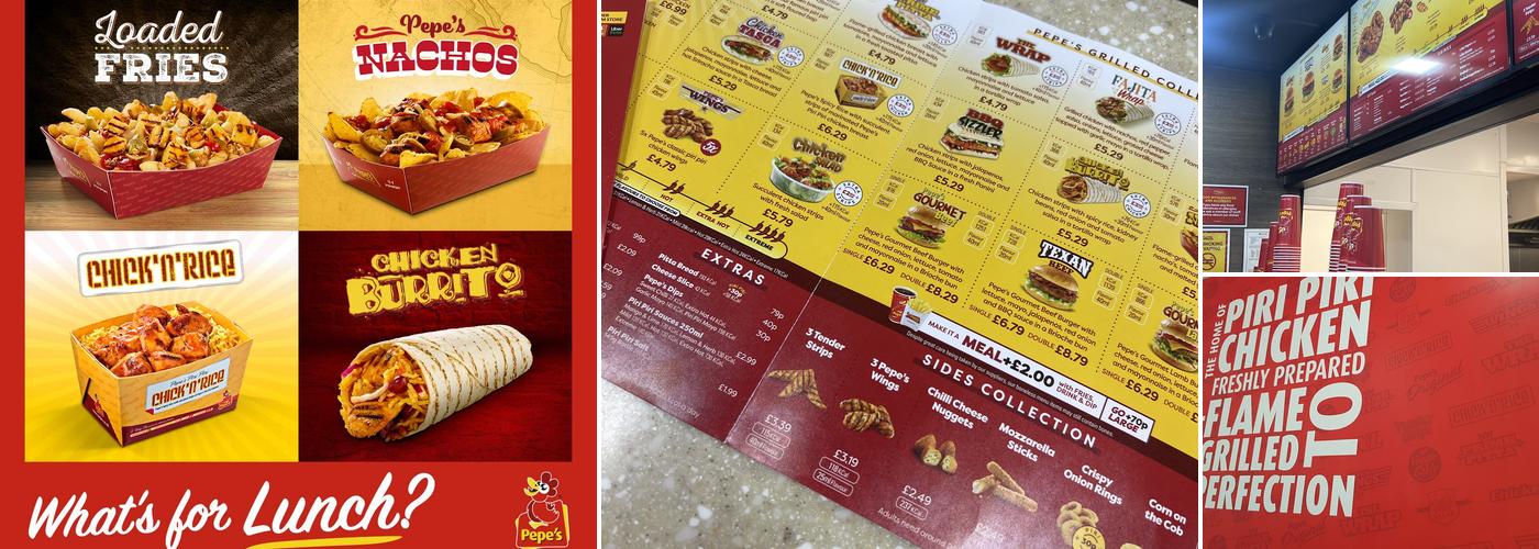 Pepe's Piri Piri Menu