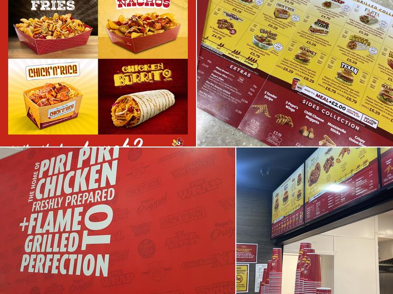 Pepe's Piri Piri Menu