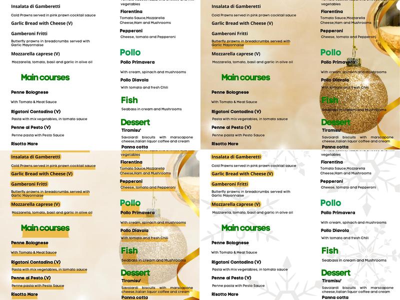 Shanghai Kitchen Chinese takeaway Menu