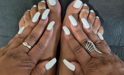 Nails by Yolanda Wilson at " Accent On Nails at Saher beautySalon"" Laguna Hills