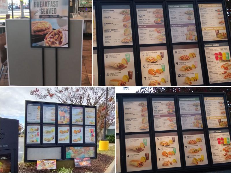 Taco Bell Menu