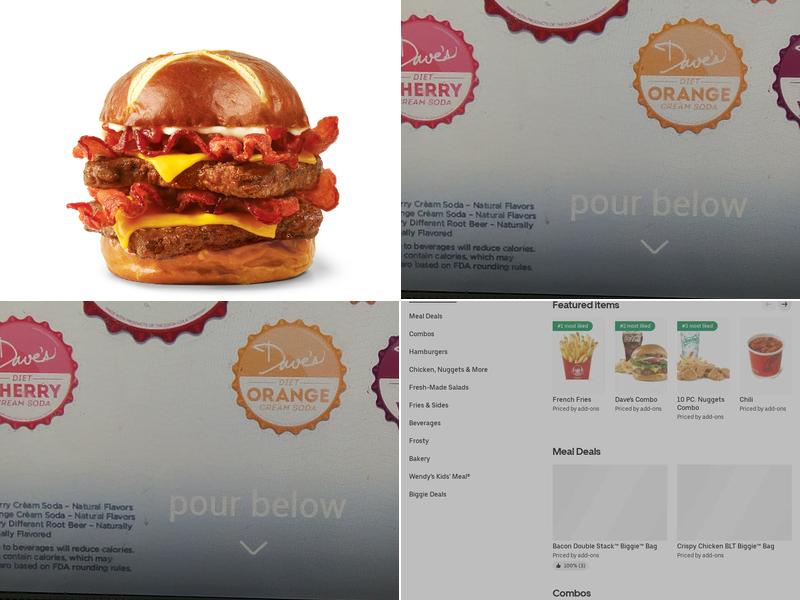 Wendy's Menu