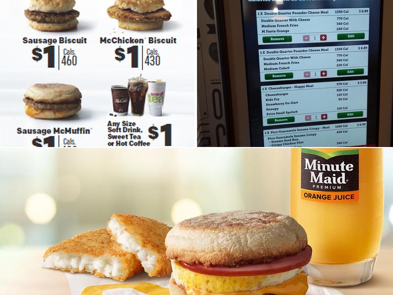 McDonald's Menu
