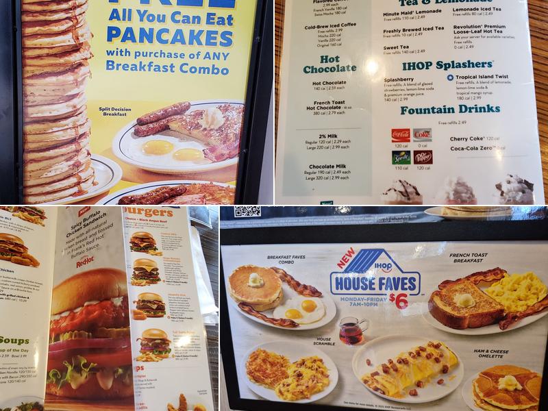 IHOP Menu